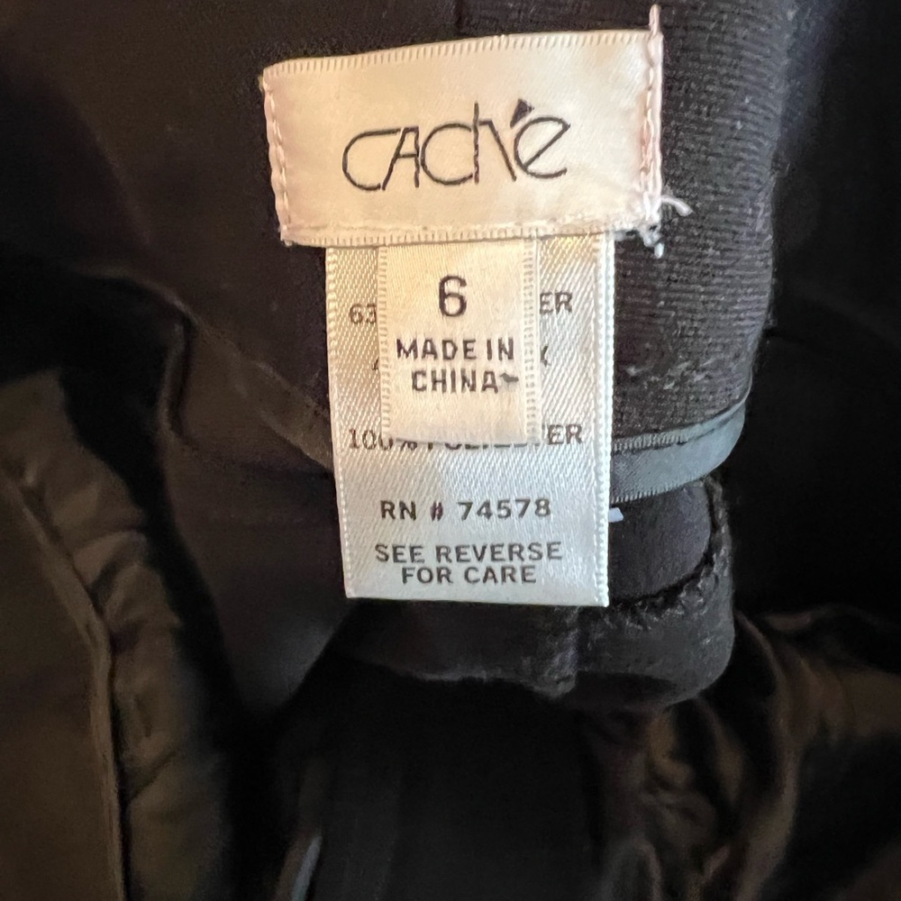Black cache slacks - Picture 3 of 5
